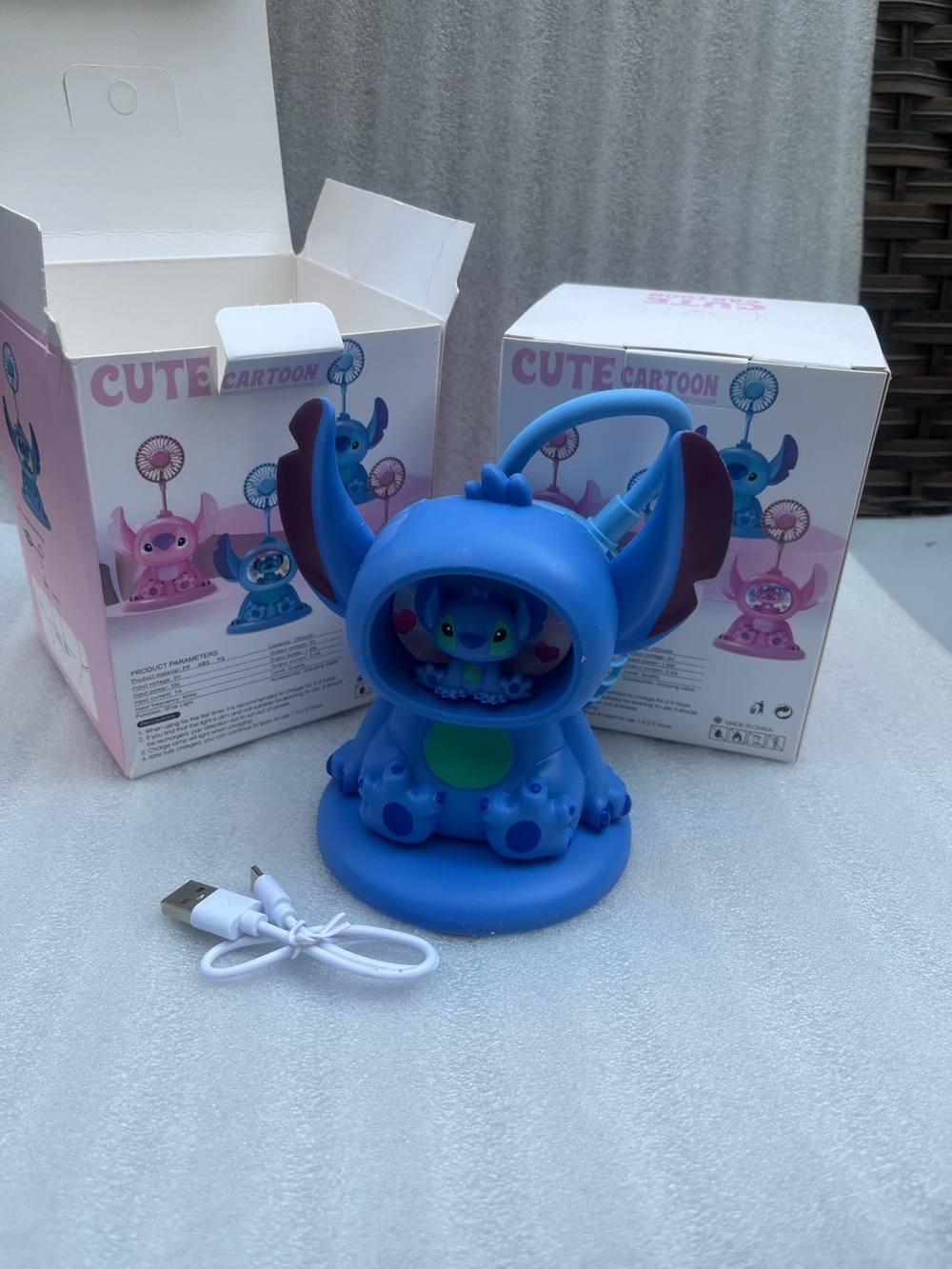Set of Two Stitch Fans- New